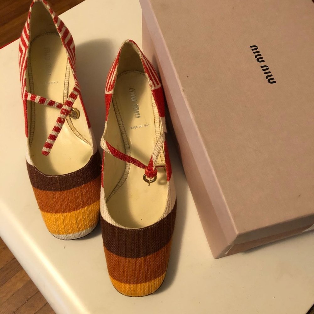 MIU MIU mary janes